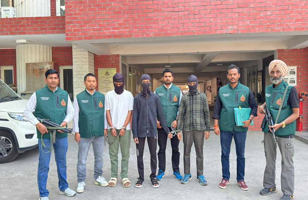 દેશના ત્રણ રાજ્યોમાં દિલ્હી પોલીસના દરોડા: ચાર શંકાસ્પદ આતંકીઓ ઝડપાયા